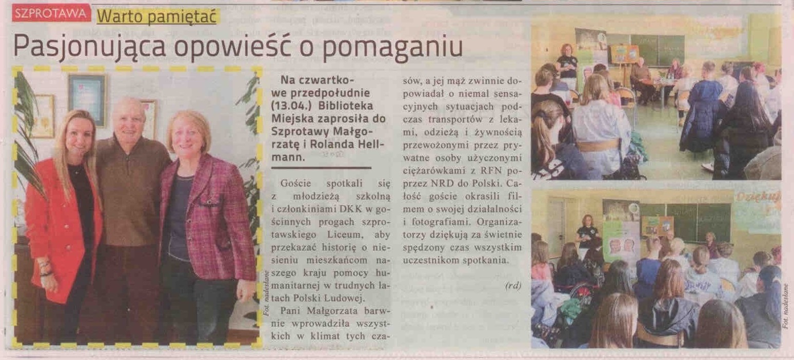 gaz. lok. 16 2023 z 21.04.2023 str. 18 Pasjonująca opowieść o pomaganiu aut. rd