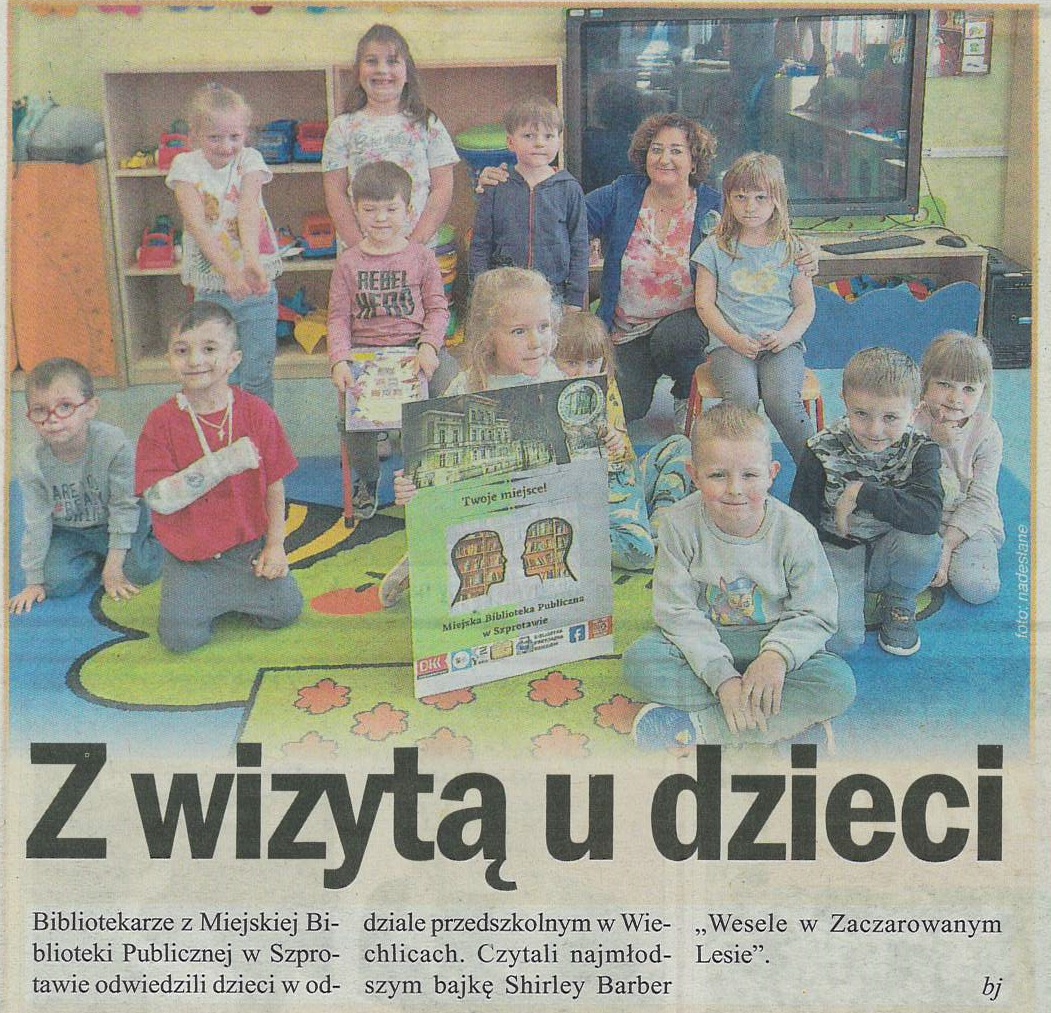 skan gaz. reg. 17 2024 z 26.04.2024 str. 45 Z wizytą u dzieci aut. bj