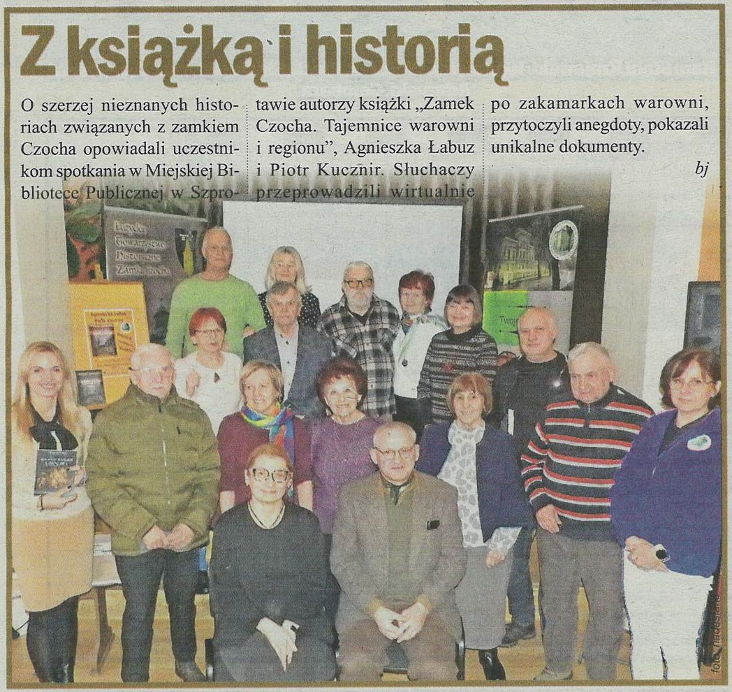 skan gaz. reg. 4 2024 z 26.01.2024 str. 37 Z książką i historią aut. bj