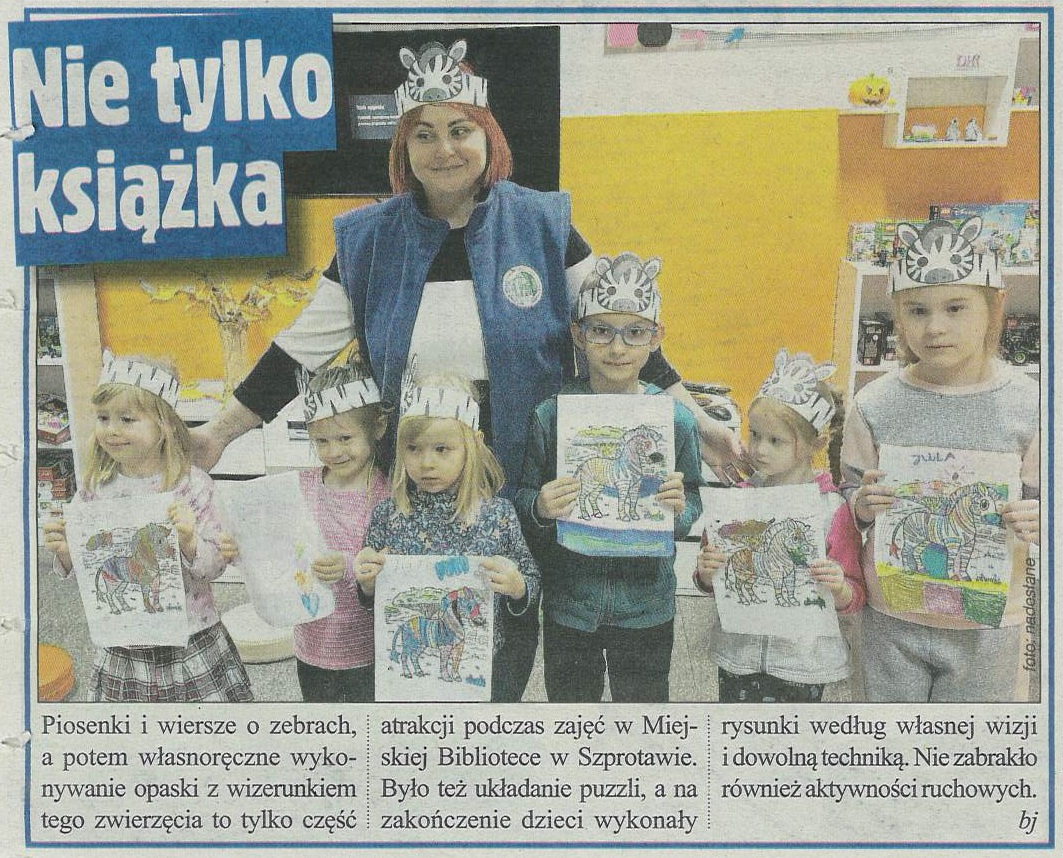 skan gazety regionalnej nr 6 2025 z 7.02.2025 str. 38 Nie tylko książka aut. bj