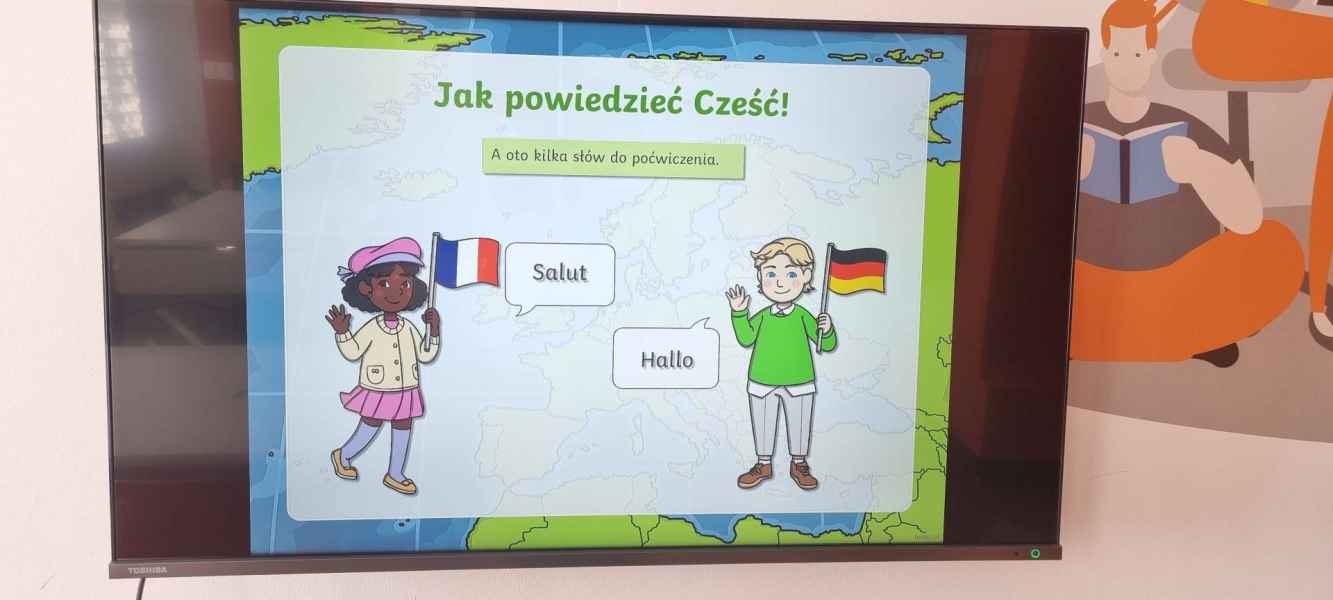 zdjęcie slajdu prezentacji o innych językach